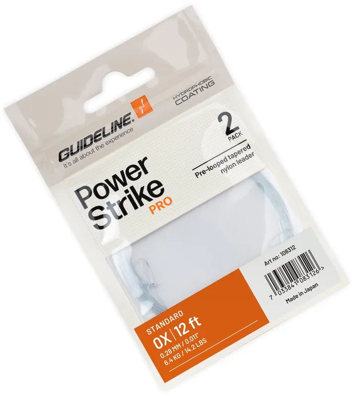 Guideline Standard 12 ft Tapered Leader Vorfach- 0X