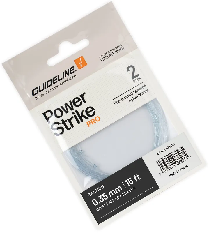 Guideline Salmon 15 ft Tapered Leader Vorfach- 0,35 mm