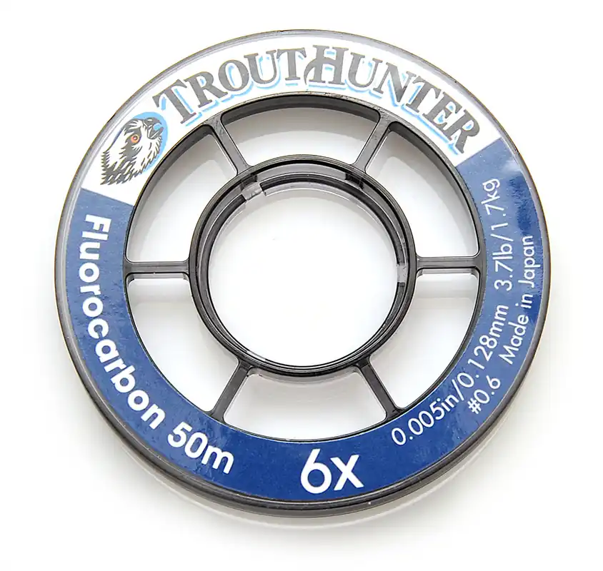 Trout Hunter Fluorcarbon Tippet auf Spule-