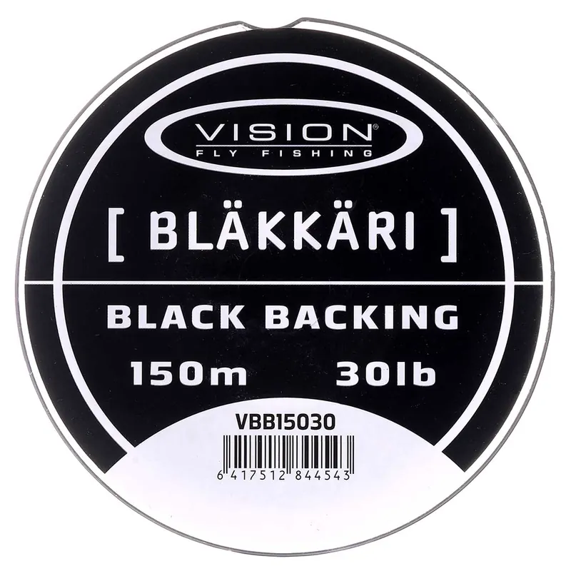 Vision Backing 150m 30lb Black-