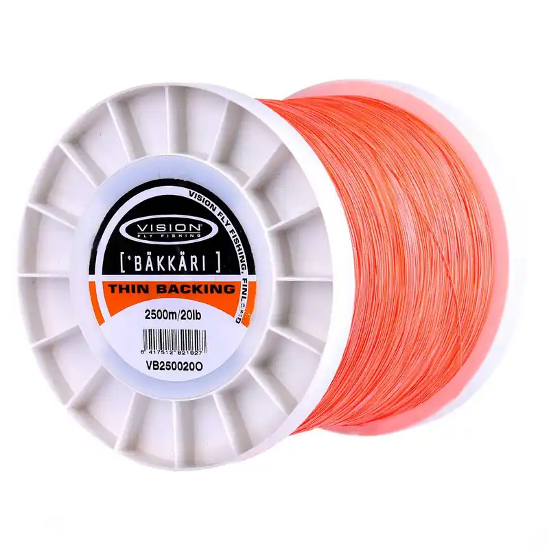 Vision Backing 2500m Großspule 20 lb Orange-