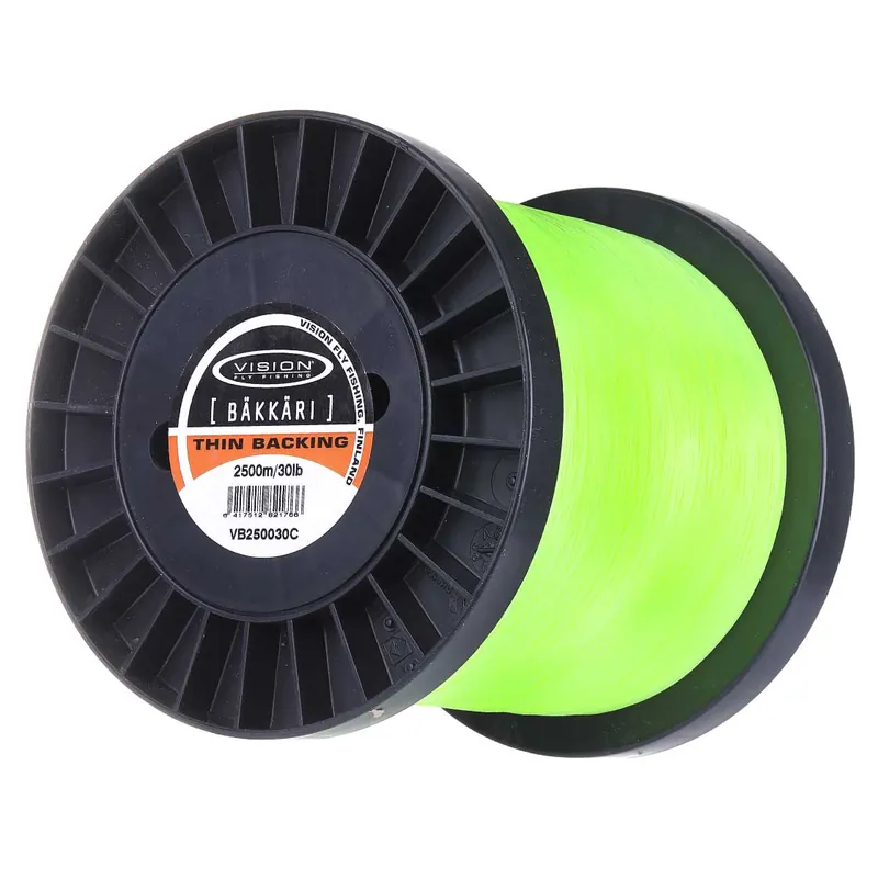 Vision Backing 2500m Großspule 30 lb Chartreuse-