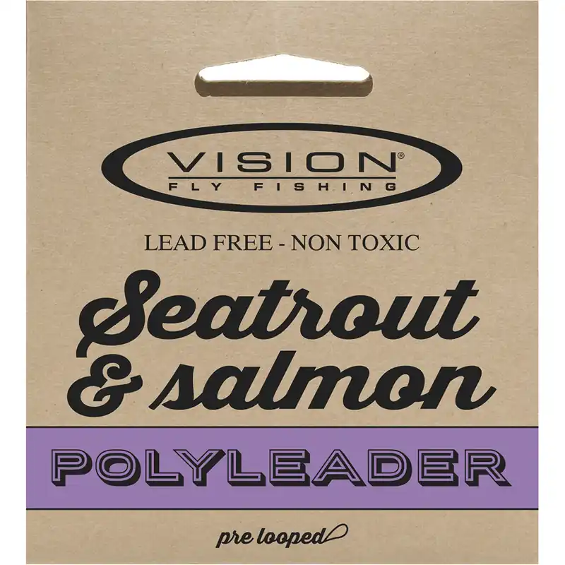 Vision Seatrout & Salmon Polyleader 10 ft- floating