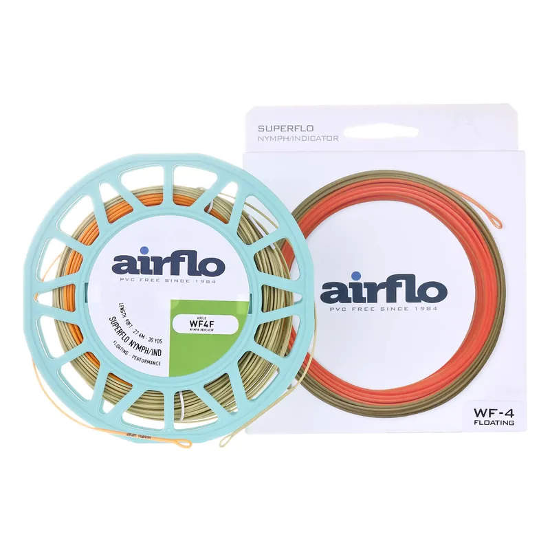 Airflo Superflo Nymph/Indicator Fliegenschnur Floating- # 4