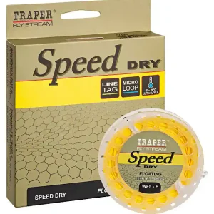 Traper Speed Dryfly WF Floating Fliegenschnur Yellow- # 3