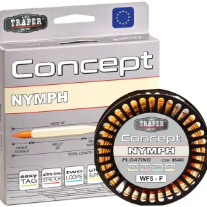 Traper Concept Nymph WF Floating Fliegenschnur-                                                                                                                                                                                                                        # 4