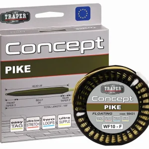 Traper Concept Pike WF Floating Fliegenschnur-                                                                                                                                                                                                                        # 8