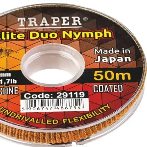 Traper Duo Nymph Two Tone Sighter Bissanzeigermaterial 50 m Spule- 0,148 mm