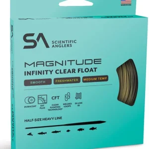 Scientific Anglers Magnitude Smooth Infinity Floating 10' Clear Tip WF Fliegenschnur Buckskin- # 3