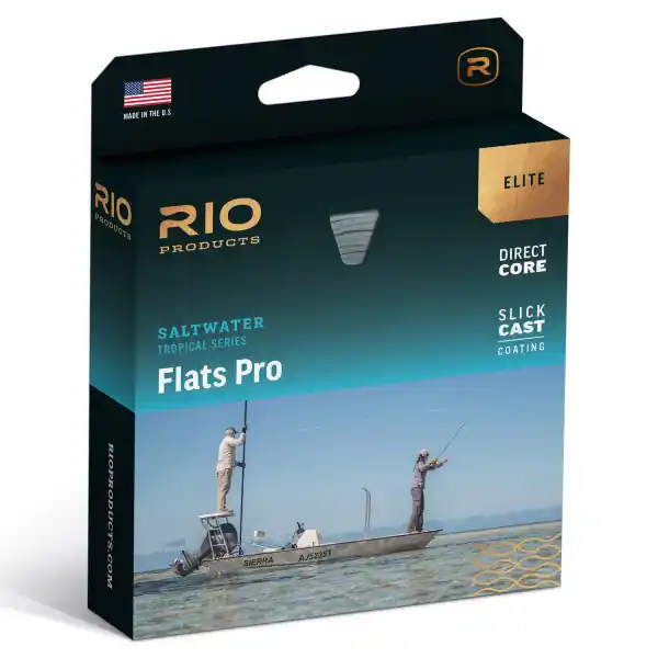 Rio Elite Flats Pro Saltwater Fliegenschnur Floating aqua/orange/sand-                                                                                                                                                                                                                        # 7