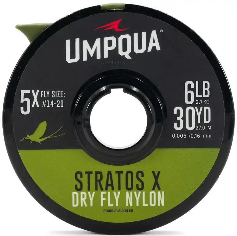 Umpqua Stratos X Dry Fly Grey Camo Tippet 30yds- 3 X