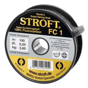 Stroft FC1 Fluorocarbon 100m Spule- 0,12 mm