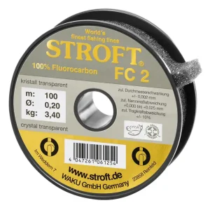 Stroft FC2 Fluorocarbon 100m Spule- 0,13 mm