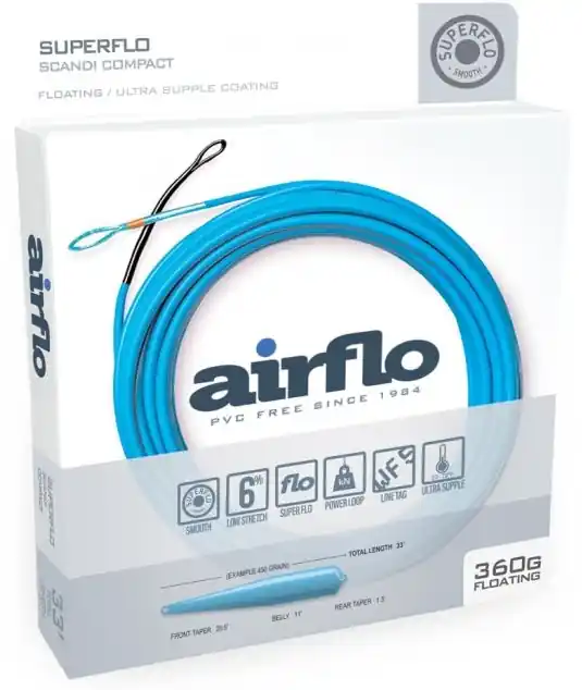 Airflo Scandi Compact - Floating Zweihand Schusskopf- 330 grain