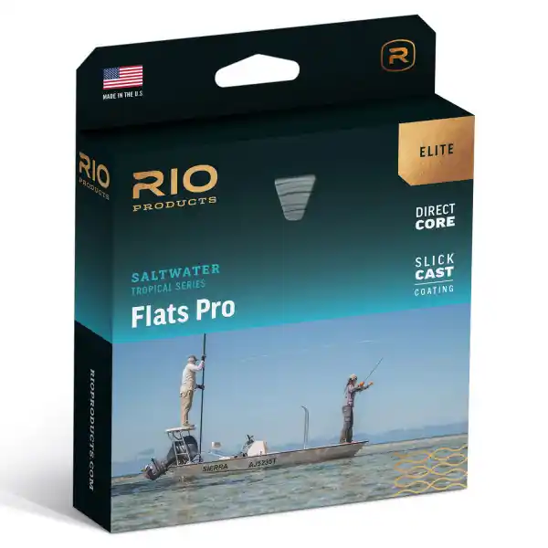 Rio Elite Flats Pro Stealth Tip Saltwater Fliegenschnur Float/Intermediate-                                                                                                                                                                                                                        # 6