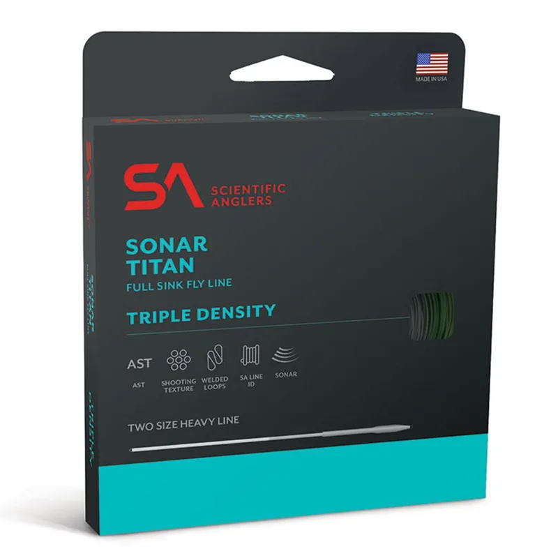 Scientific Anglers Sonar Titan Triple Density Fliegenschnur S3/S5/S7- # 11