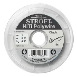 Stroft NiTi Polywire - Knotbares Nickel Titan Vorfach 5m Spule- 0,20 mm