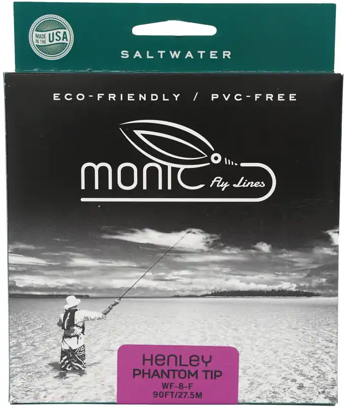 Monic Henley Clear Phantom Tip Fliegenschnur- # 5