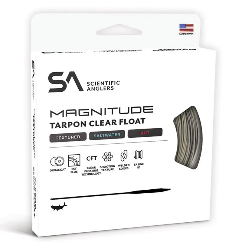 Scientific Anglers Magnitude Tarpon Sand/Clear Fliegenschnur- # 10
