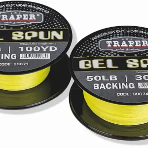 Traper G.S.P. Gel Spun Backing 30 lbs yellow- 182 m