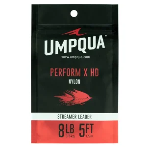 Umpqua Perform X HD Streamer Leader 5ft Vorfach- 8 lb