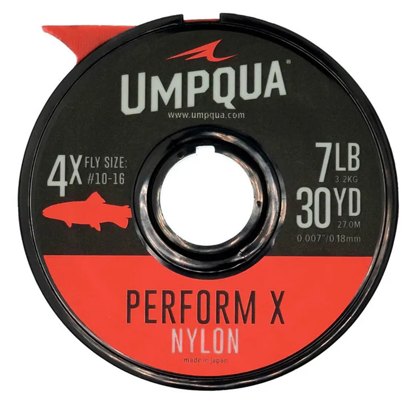 Umpqua Perform X Trout Nylon Tippet 30yds Vorfachmaterial- 1 X