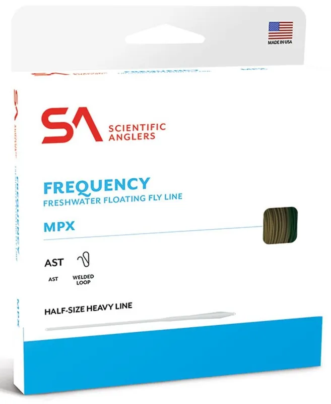Scientific Anglers Frequency MPX Fliegenschnur moss- # 3