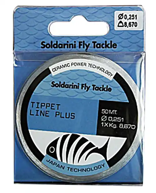 Soldarini Tippet Line Plus 50 m Vorfachmaterial- 0,10 mm