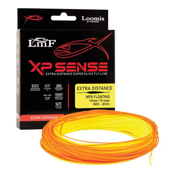 Loomis & Franklin XP SENSE Extra Distance Floating Fliegenschnur- # 8