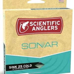 Scientific Anglers Sonar Sink 25 Cold Fliegenschnur moss/charcoal- 150 grain