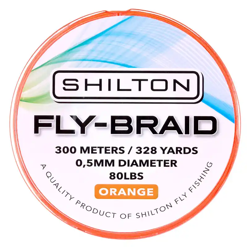 Shilton FLY-X Backing 80lbs 300m orange-
