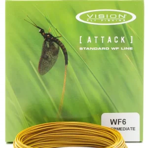 Vision Attack Intermediate Fliegenschnur Meerforelle & Stillwater-