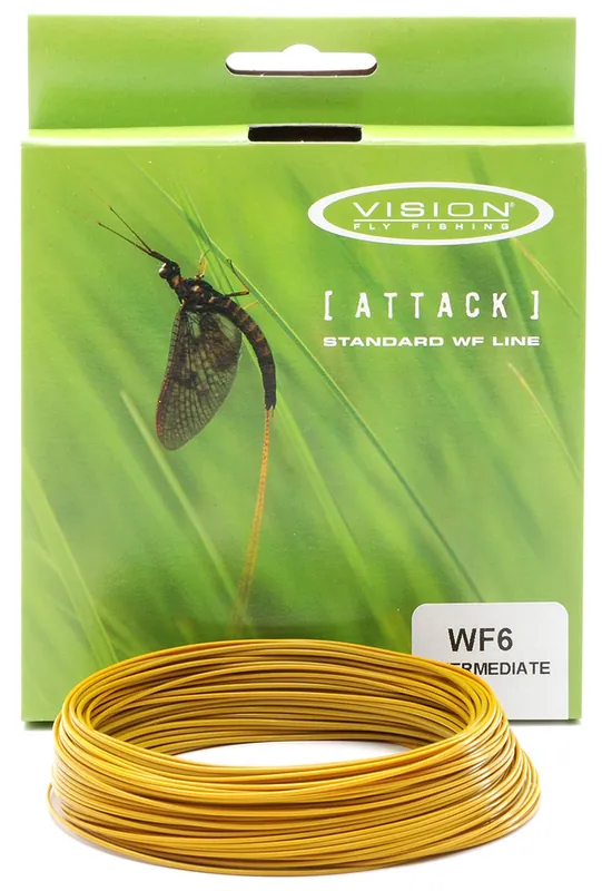 Vision Attack Intermediate Fliegenschnur Meerforelle & Stillwater-
