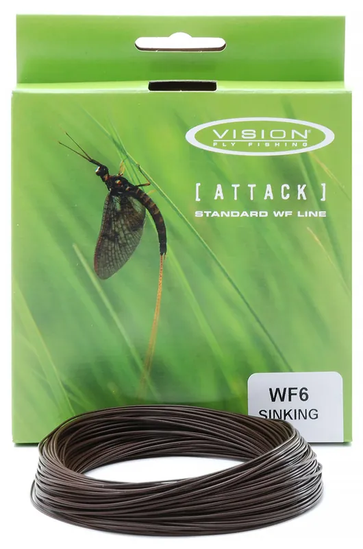 Vision Attack Fliegenschnur Sinking-