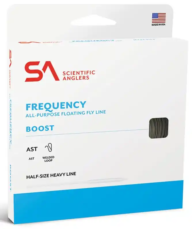 Scientific Anglers Frequency Boost Fliegenschnur olive-