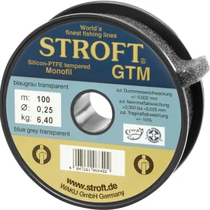 Stroft GTM Vorfachmaterial 100 m/Spule- 0,18 mm