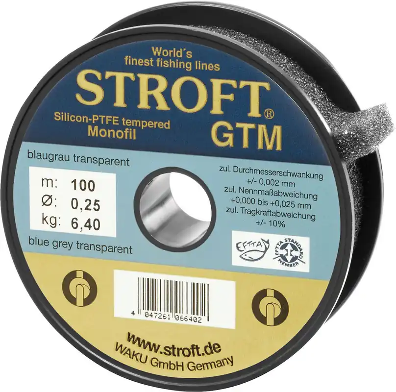 Stroft GTM Vorfachmaterial 100 m/Spule- 0,18 mm