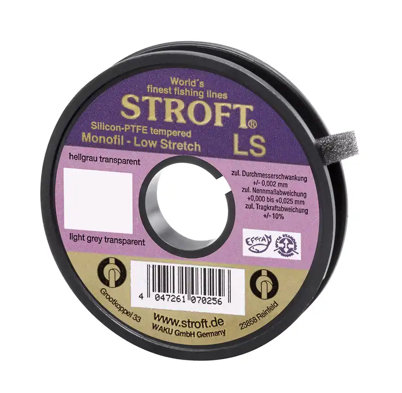 Stroft LS Vorfachmaterial 25m/Spule- 0,10 mm