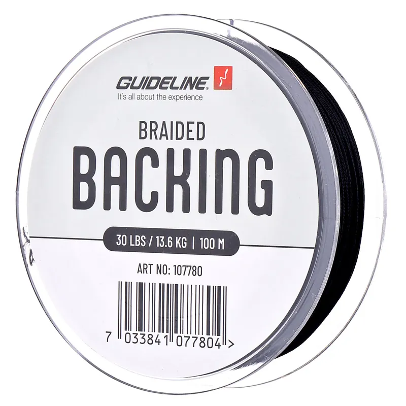 Guideline Braided Backing 30 lbs black- 100 m