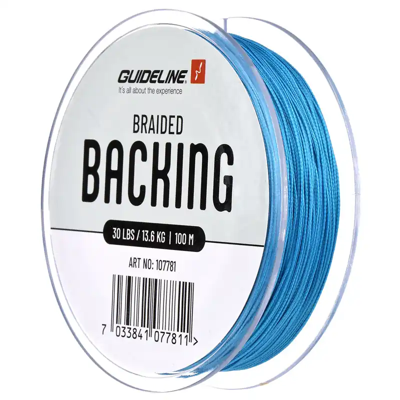 Guideline Braided Backing 30 lbs blue- 100 m