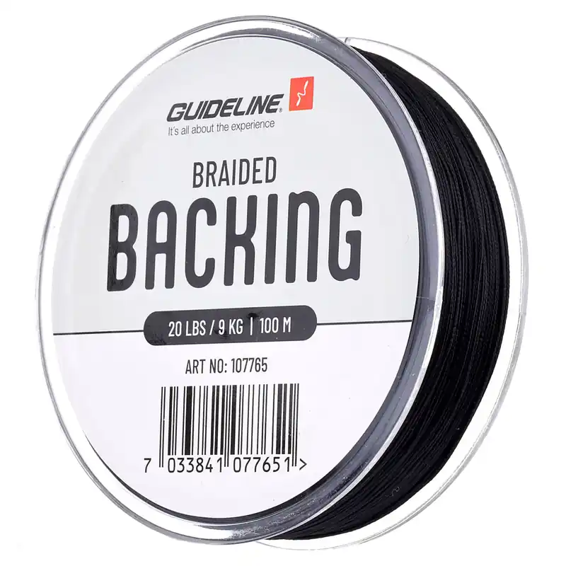 Guideline Braided Backing 100 m 20 lbs black-