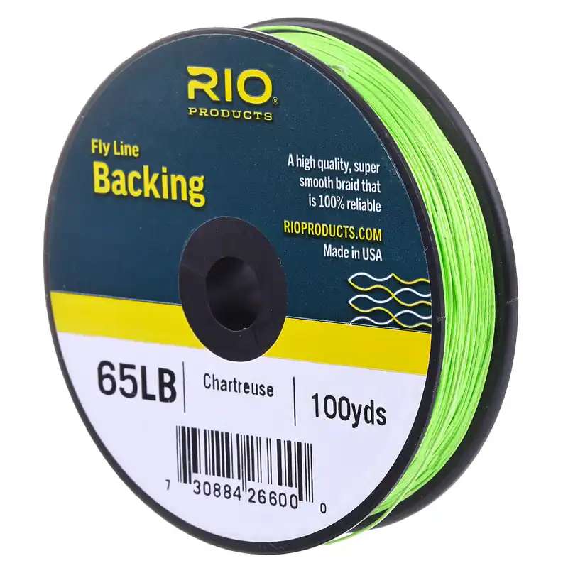 Rio Gel Spun Backing GSP 65lb chartreuse-                                                                                                                                                                                                                        91 m