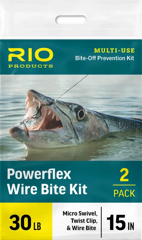 Rio PowerFlex Wire Bite Kit 2er Pack- 30 lbs