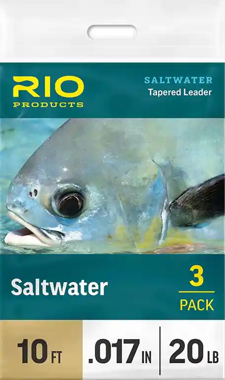 Rio Saltwater Leader Vorfach 10 ft. 3er Pack- 12 lbs