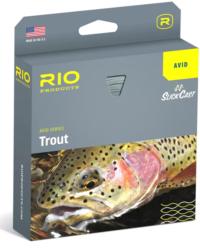 Rio Avid Trout Gold Fliegenschnur gold- # 4