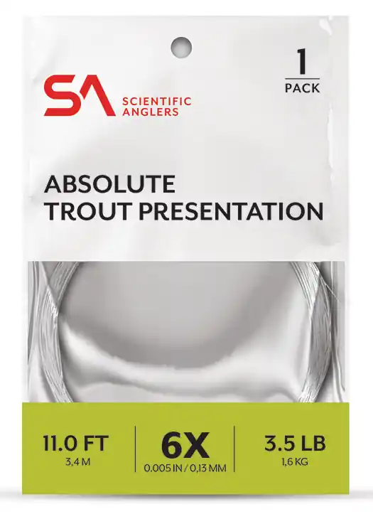 Scientific Anglers Absolute Trout Presentation Leader Vorfach 14 ft.-