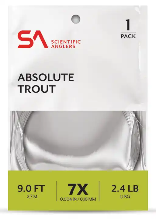 Scientific Anglers Absolute Trout Leader Vorfach 9ft.-