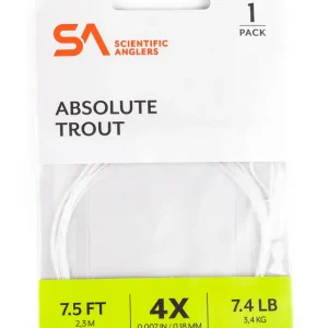 Scientific Anglers Absolute Trout Leader Vorfach 7,5ft.-