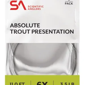Scientific Anglers Absolute Trout Presentation Leader Vorfach 11 ft.-