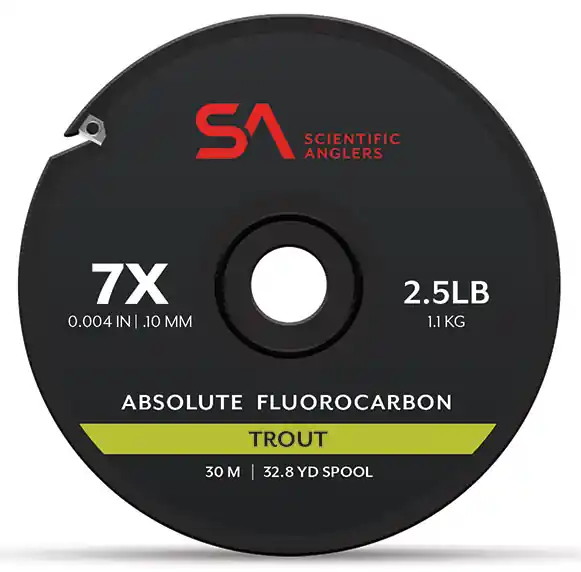 Scientific Anglers Absolute Fluorocarbon Trout Tippet Vorfachmaterial- 0 X